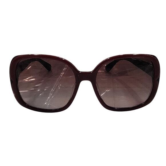 Kate Spade Hello Sunshine 3 Sunglasses Dark Red/Black Pool Beach Vacation Resort main image 5